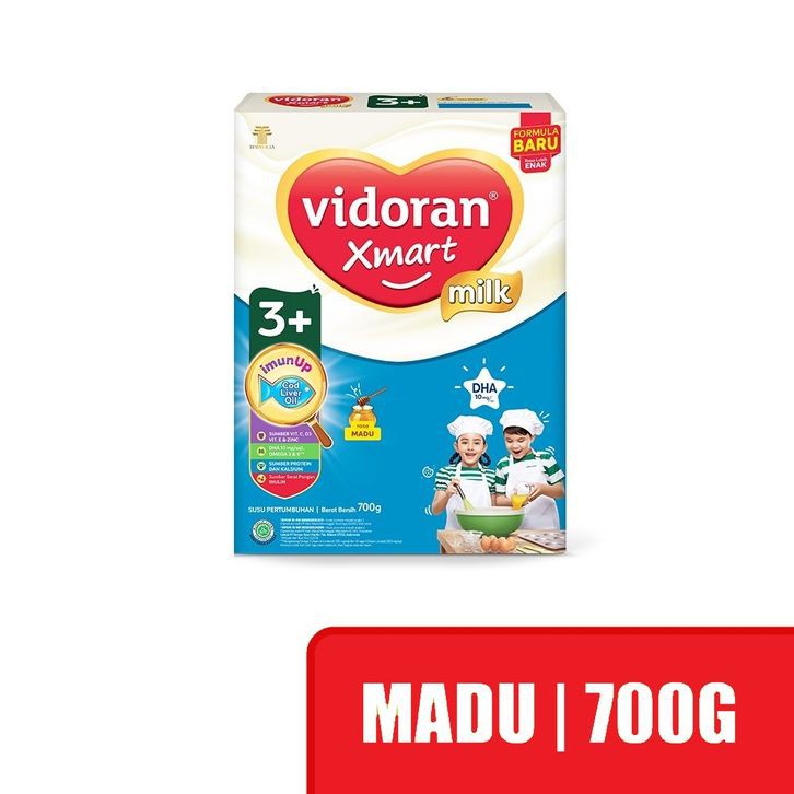 VIDORAN XMART MILK 3+ MADU 750