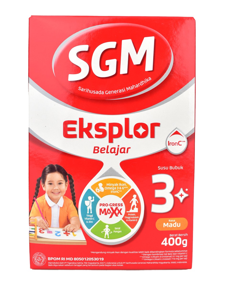 SGM EKSPLOR 3+ MADU 400G(21)
