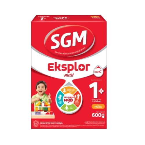 SGM EKSPLOR 1+ MADU 600G(12)