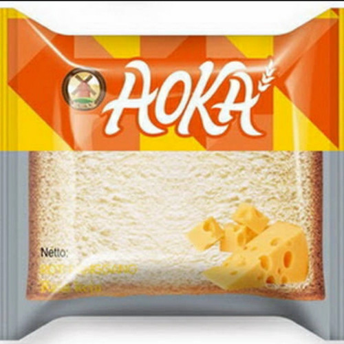 AOKA ROTI PANGGANG KEJU 65GR