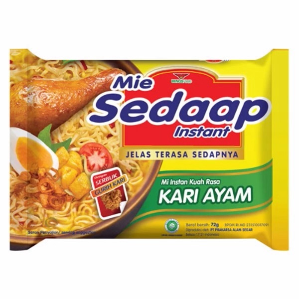 SEDAAP MI KARI AYAM 72 GR(40)