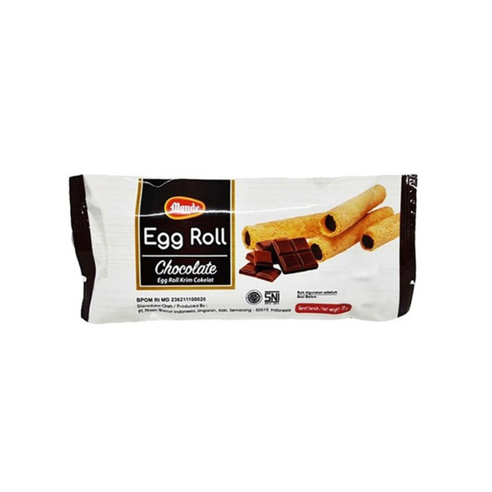 MONDE EGG ROLL COKLAT 35GR(120)                   