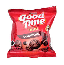 GOOD TIME MINI DOUBLE CHOCO PACK 18GR (72)        