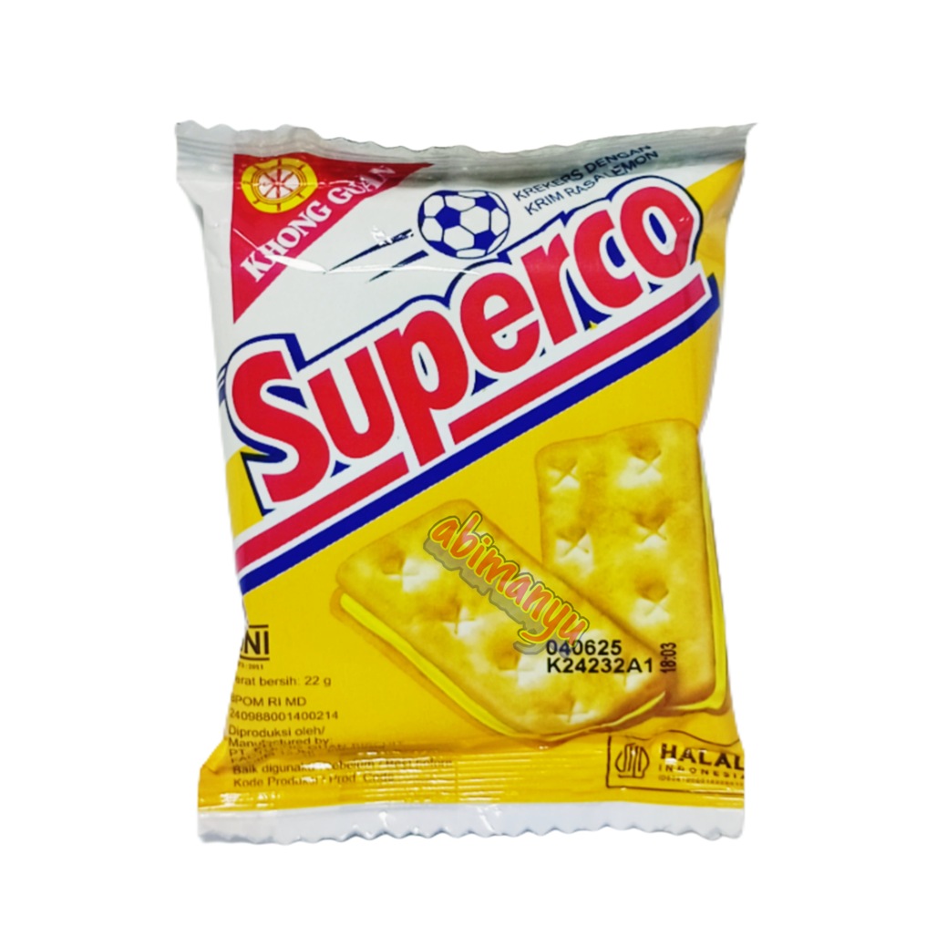 KHONG GUAN SUPERCO RASA LEMON 22GR (120)