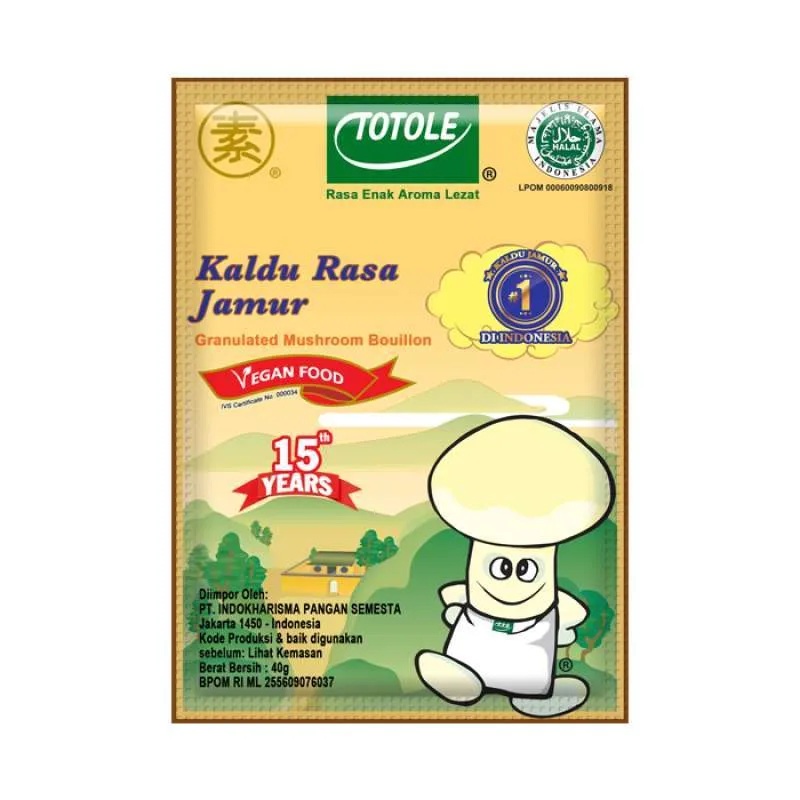 TOTOLE KALDU JAMUR 40GR