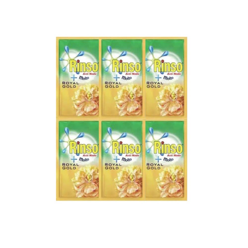 RINSO ROYAL GOLD LIQ 6X40GR(16)