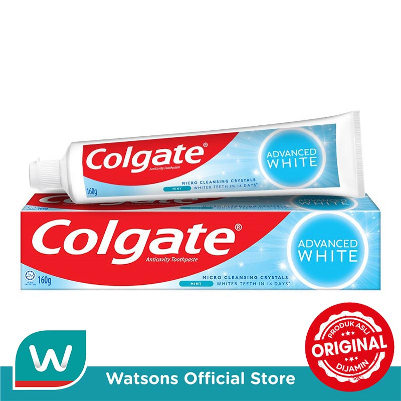 COLGATE PG ADVANCED WHITENING 160GR (72)          