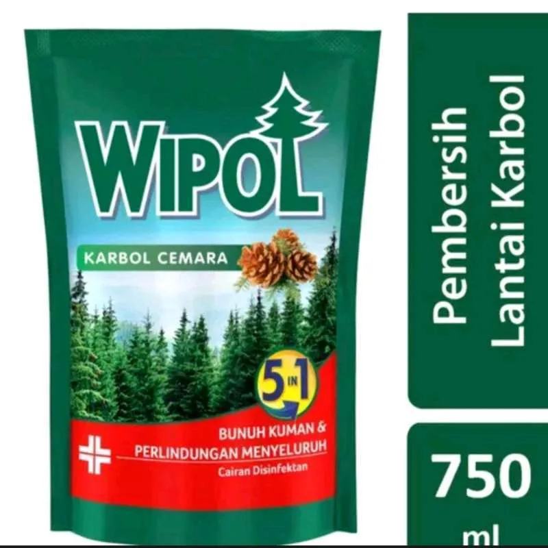 WIPOL KARBOL CAMERA BANDED 750ML(6)