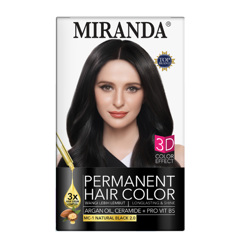 MIRANDA H.COLOR MC-1/NAT.BLACK