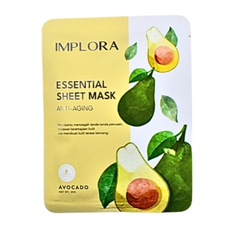 IMPLORA ESSNTIAL SHEET MASK                                                
