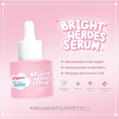 PIGEON TEENS BRIGHT HEROES SERUM 20ML             