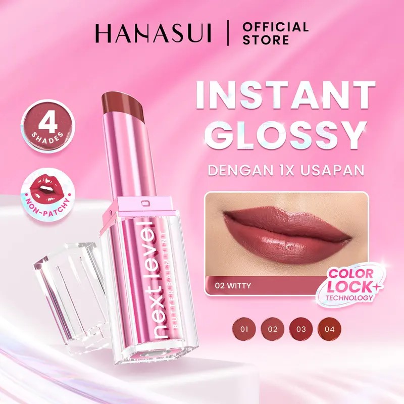 HANASUI NEXT LEVEL BUTTER BALM TINT 02 WITTY